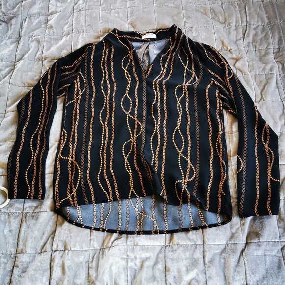 Aritzia BABATON Power Blouse ~ S (Small) ~ like new - Picture 3 of 6